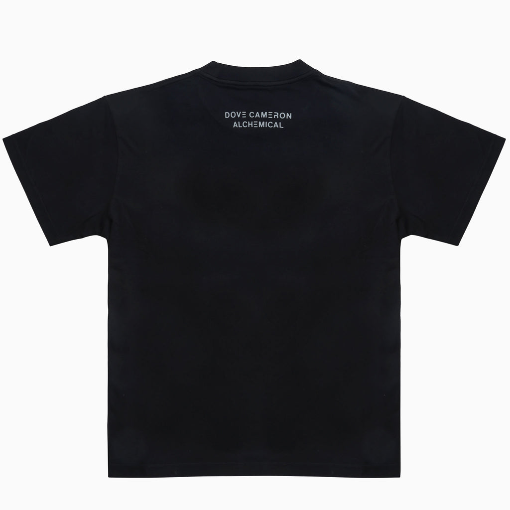 ALCHEMICAL SS TEE - BLACK ACID WASH