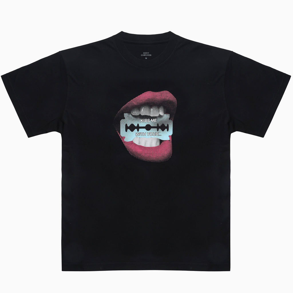 RAZOR KISS SS TEE - MINERAL WASH